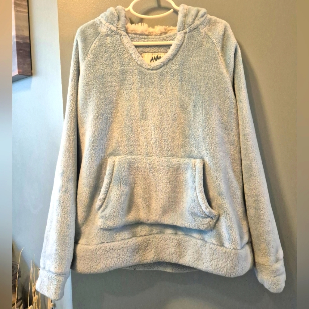 Cuddly Plush Faux Fur Hoodie